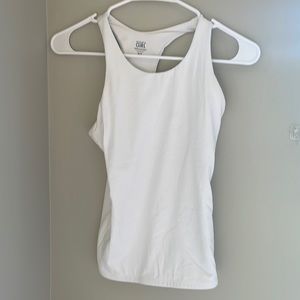 ATHLETA girl white tank top. Size XL/14.